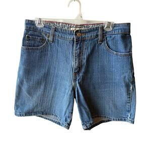 Levi’s Vintage 550 Shorts Womens 32 Relaxed High Rise Denim Cotton Blue
